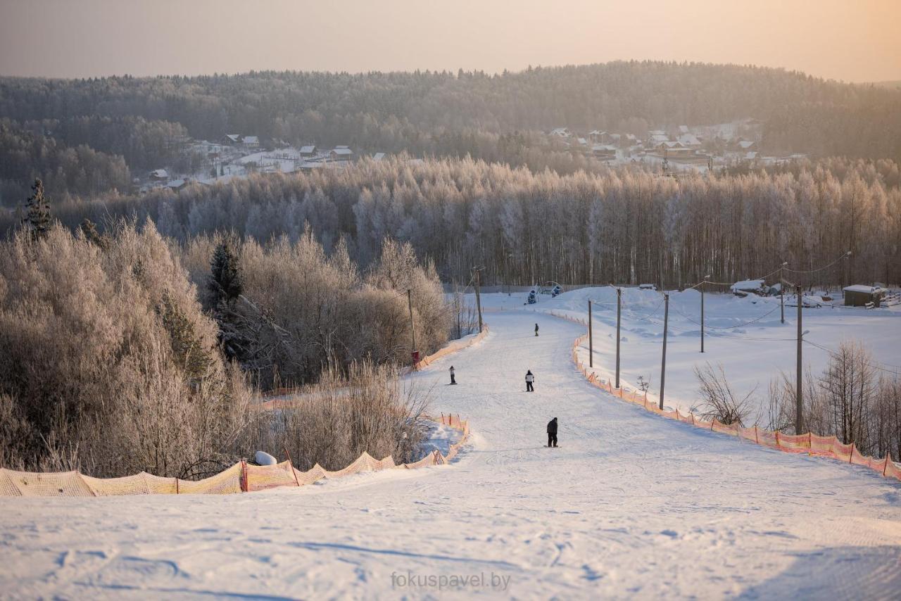 Ski Complex Logoysk Lahojsk Buitenkant foto