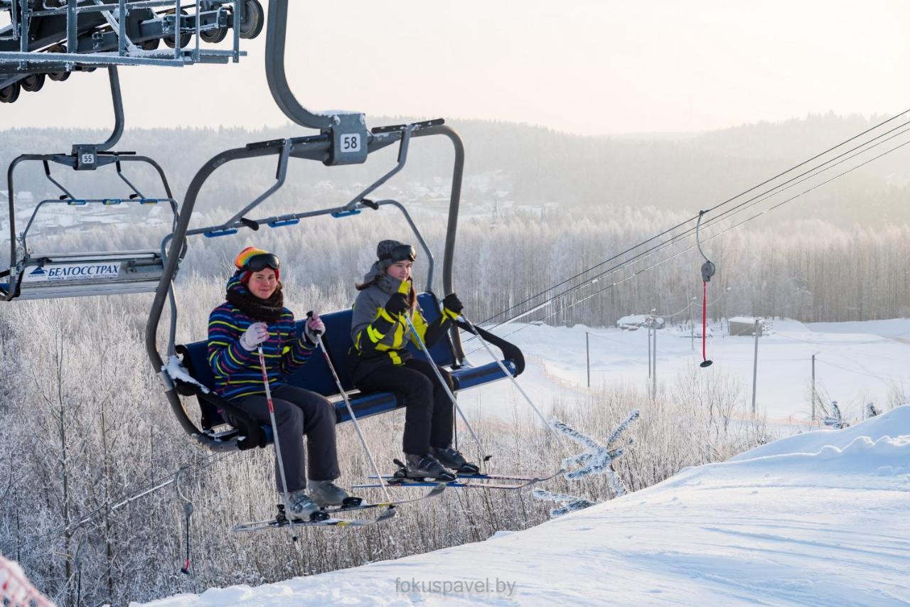 Ski Complex Logoysk Lahojsk Buitenkant foto