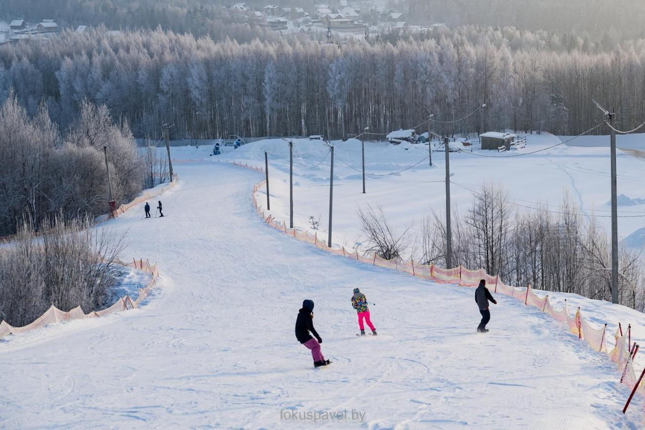 Ski Complex Logoysk Lahojsk Buitenkant foto
