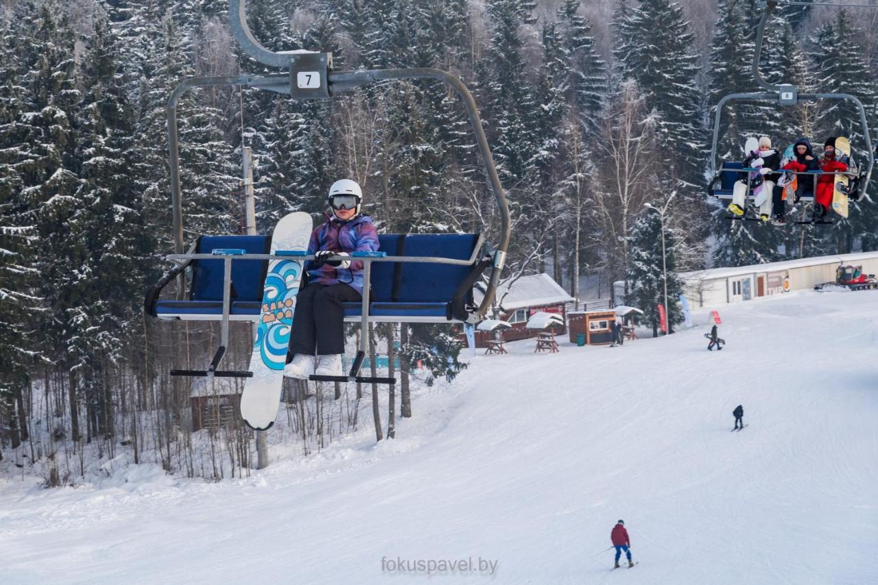 Ski Complex Logoysk Lahojsk Buitenkant foto