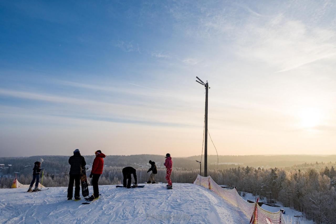 Ski Complex Logoysk Lahojsk Buitenkant foto