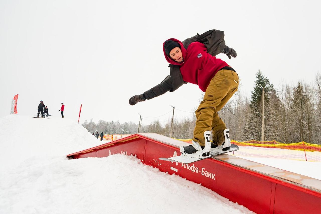 Ski Complex Logoysk Lahojsk Buitenkant foto
